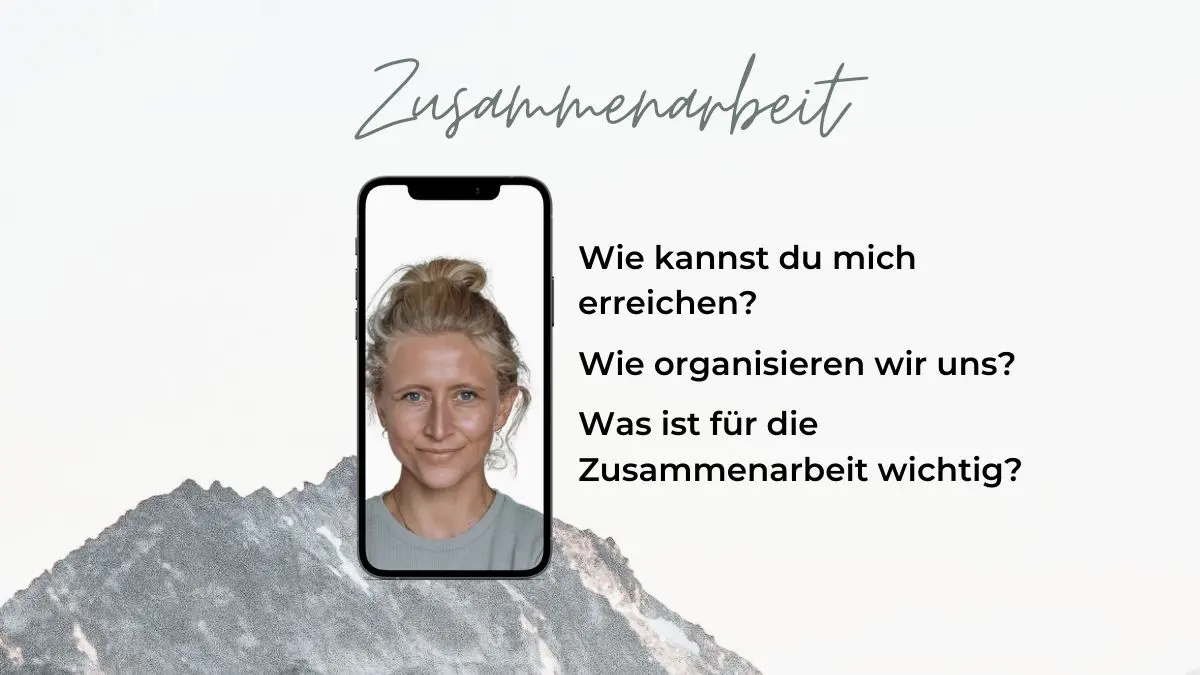 Zusammenarbeit mit Virtueller Assistentin