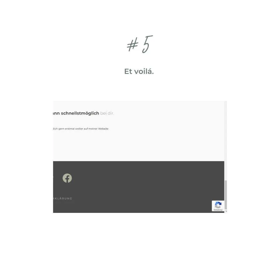 Recaptcha Kontaktformular Divi WordPress