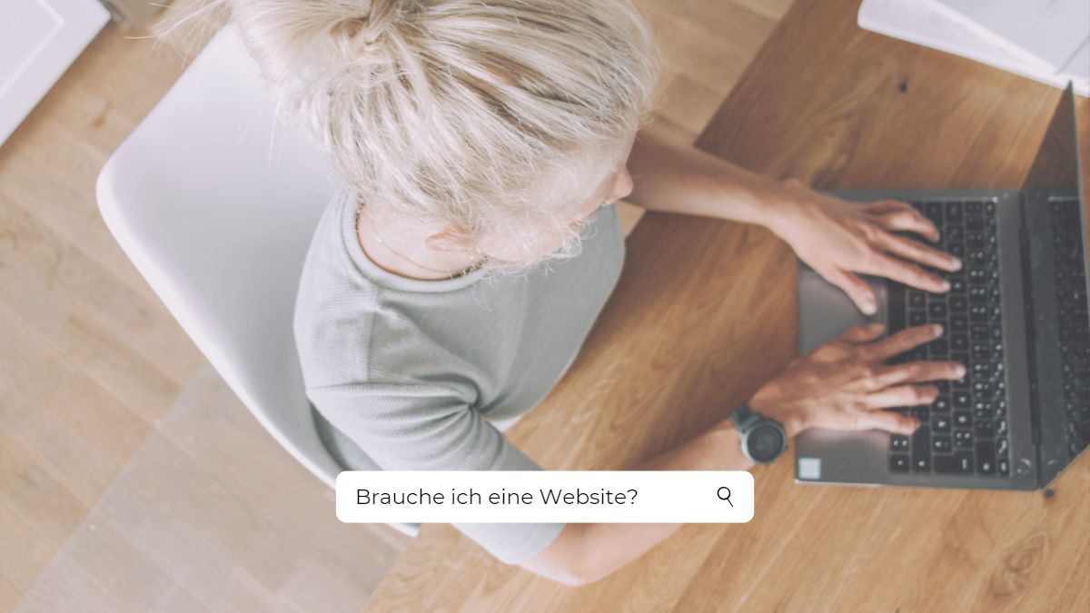 Suchanfragefeld Brauche ich eine Website?