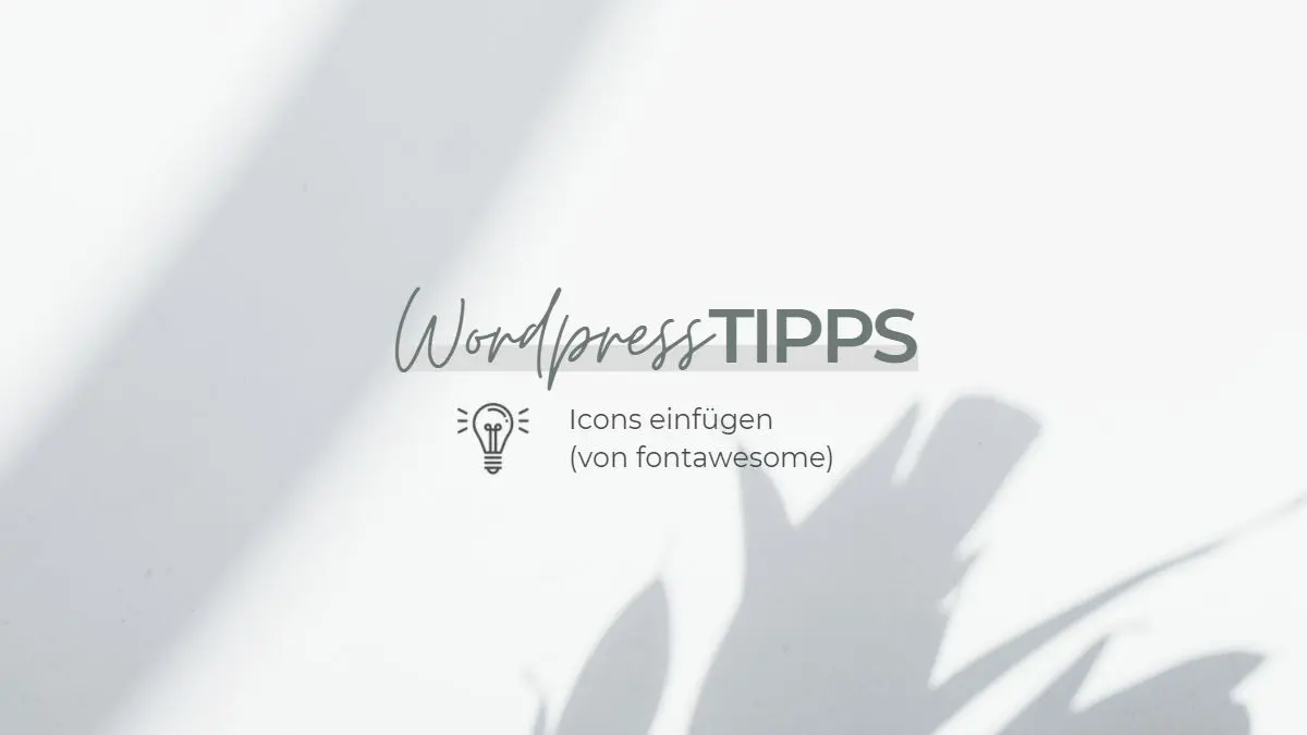 Icons einfügen Divi WordPress