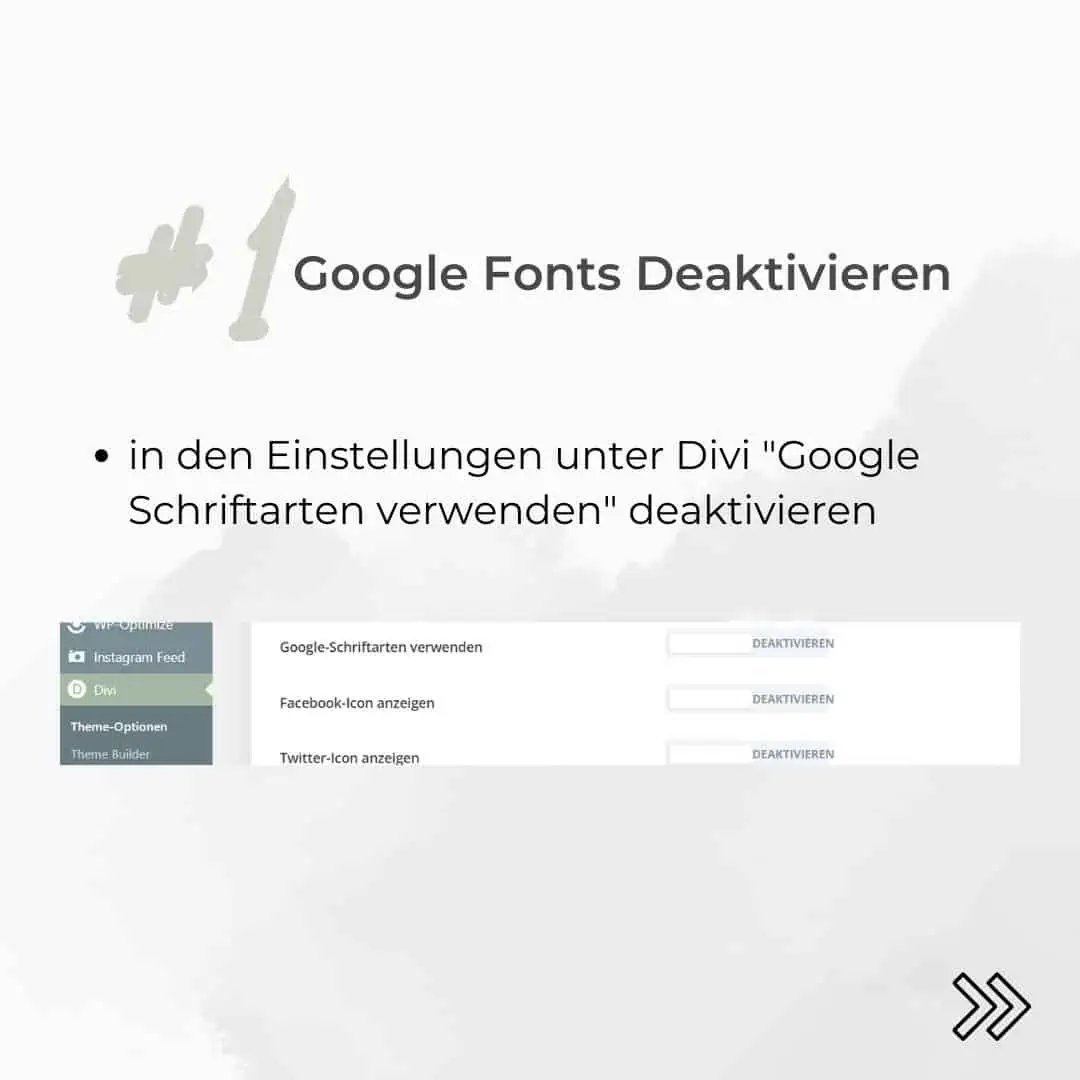 Google Fonts Deaktivieren Divi
