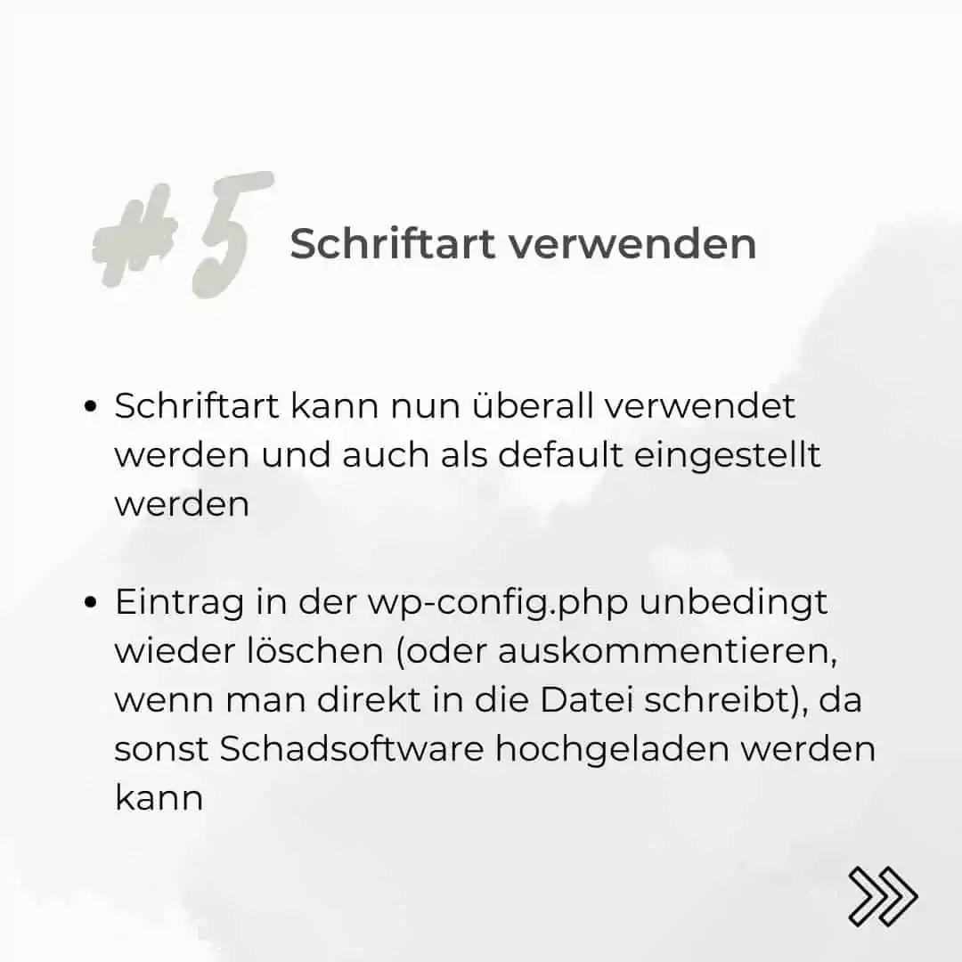 Schriftart Divi einfügen