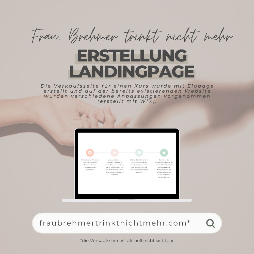 Landingpage Maria Brehmer