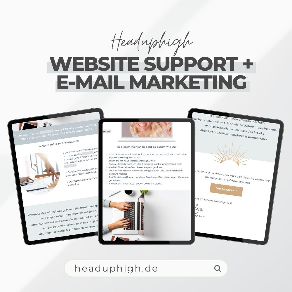 Projekt E-Mail Marketing Funnel Design Headuphigh 1
