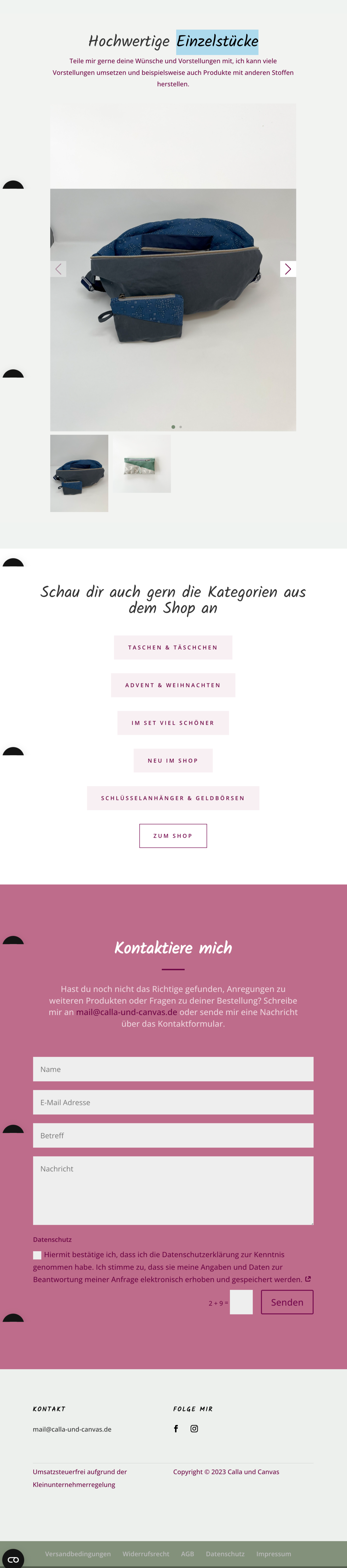 Projekt Onlineshop Divi WordPress Website 6