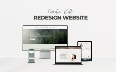 Projektvorstellung: Redesign Website mit Divi für Carolin Kolb
