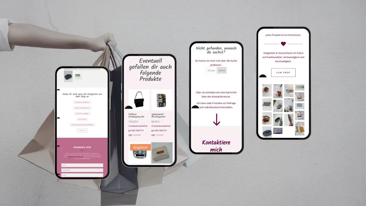 WP Projekt Calla und Canvas Onlineshop Unterstützung