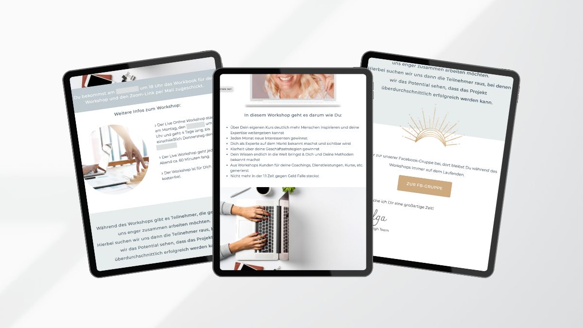 Beitragsbild Projekt Virtuelle Assistentin Funneldesign + E-Mail-Marketing