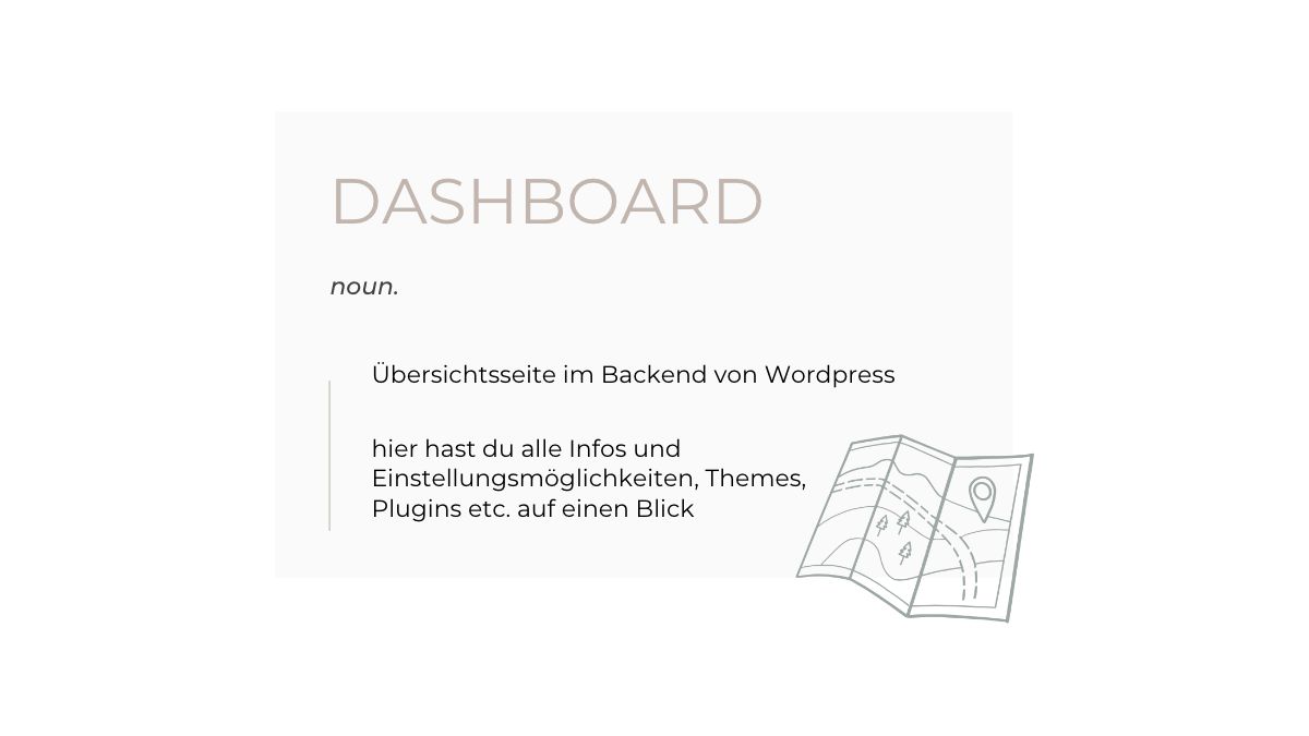 Wordpress Wörterbuch Dashboard