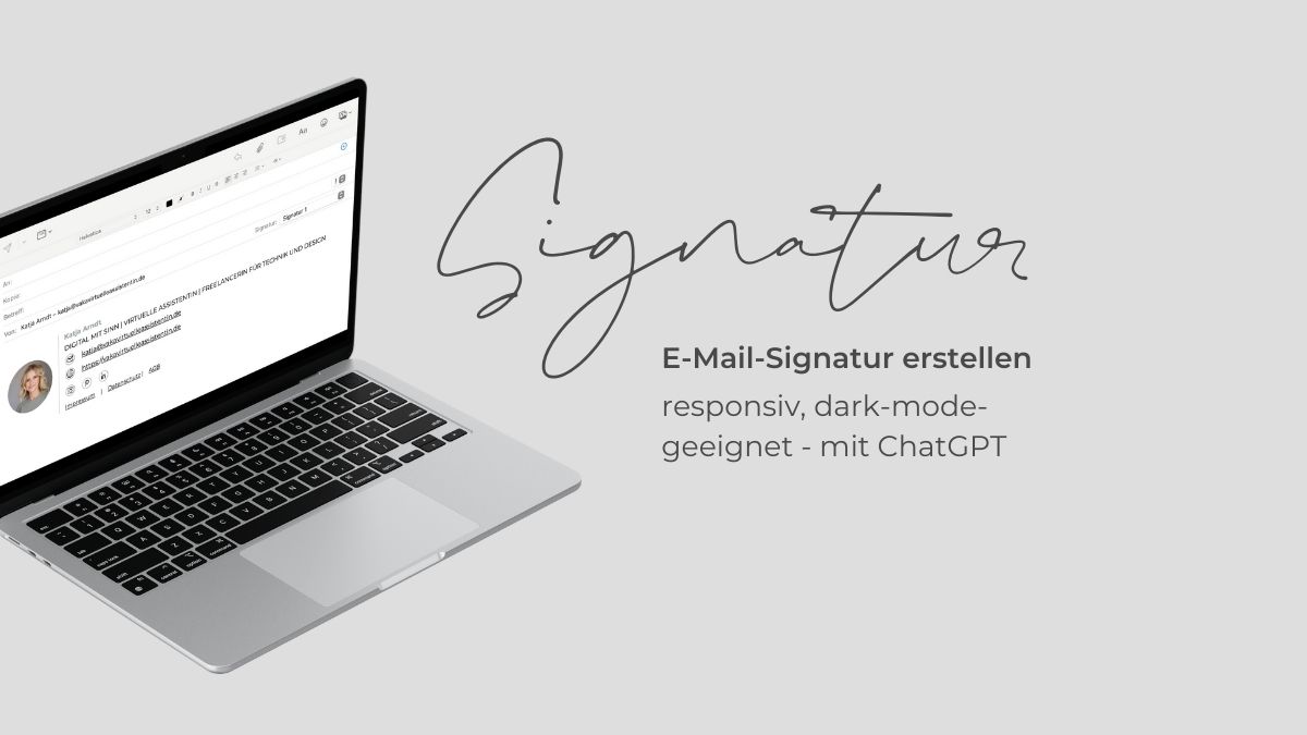 WP Blogbeitrag E-Mail-Signatur erstellen