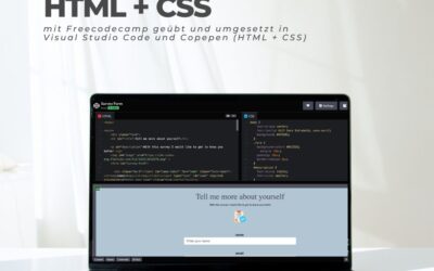 Übungsprojekte HTML und CSS