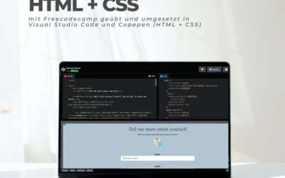 Übungsprojekte HTML und CSS