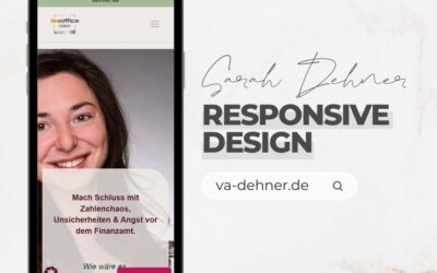 Projekt: Responsive Design Sarah Dehner