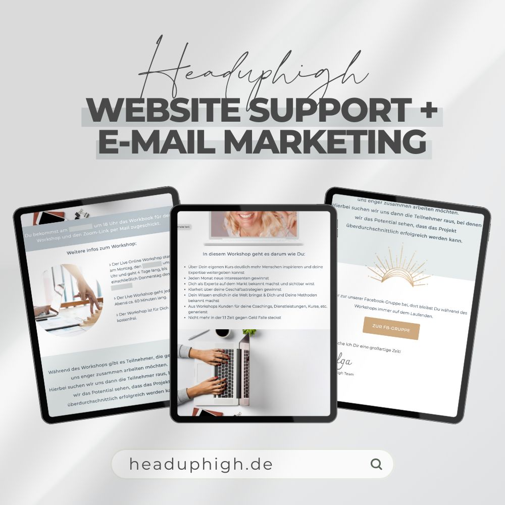 Website Support Headuphigh
